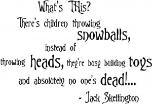 The Nightmare before Christmas wall quote What's This? There's ...