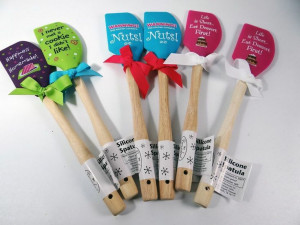 Brownlow Silicone Spatulas Sayings Measurements 4 Colors PURPLE SOLD