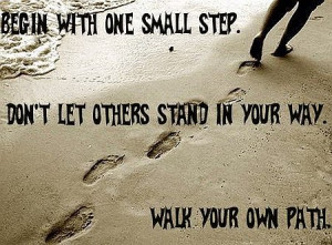 Beginning Steps People Quote