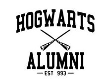 Hogwarts Alumi Vinyl Decal, Hogwart s Student Stickers, Witchcraft and ...