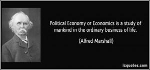 Political Economy quote #1