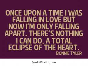 ... was falling in love but now i'm only falling apart... - Love quotes