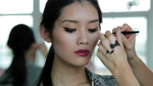 ming xi | vogue china a/w makeup trend