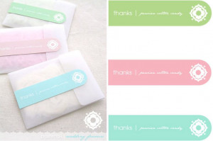 DIY persian cotton candy envelopes from Eat Drink Chic.