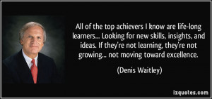 All of the top achievers I know are life-long learners... Looking for ...