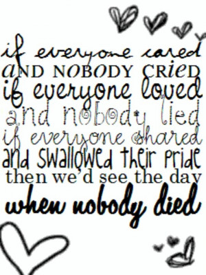 Nickelback - if everyone cared