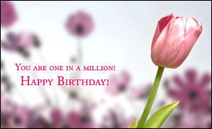 You Are One In A Million-Facebook Quote