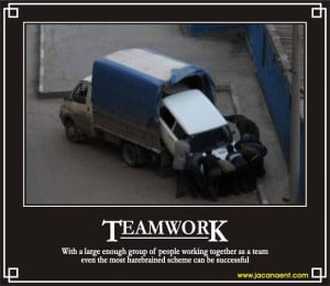 Funny Teamwork Posters