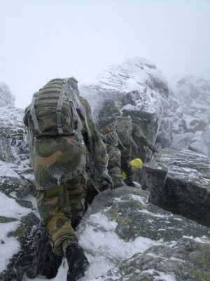 ... exercise with the Norwegian Army – “Gaustatoppen” mountain