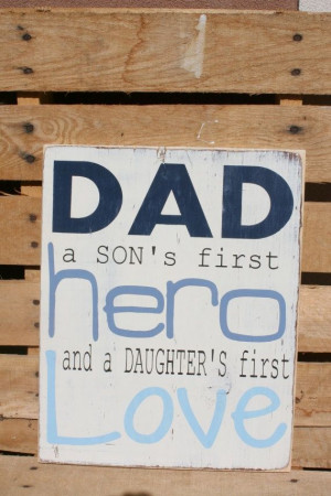 Dad quote inspirational hand painted wood sign by caitcreate, $45 ...