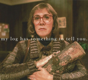 Log Lady Twin Peaks Quotes The log lady from twin peaks. she is ...