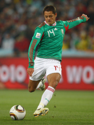 Chicharito scored the goal for Mexico