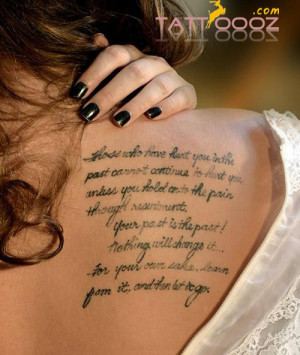 : Popular Cute Tattoo Quotes With Image Gallery Ideas cute_girl_quote ...