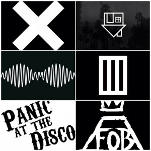arctic monkeys, bands, fall out boy, paramore, song, the xx, panic ...