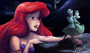 Filed under disney reblog the little mermaid ariel art