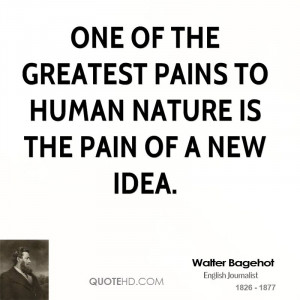 Walter Bagehot Nature Quotes