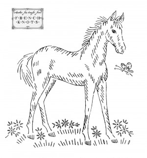 ... ://www.french-knots.com/vintage-embroidery-transfer-patterns-horses