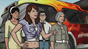 ... tv television archer pam poovey gifs tv gifs archer the papal chase