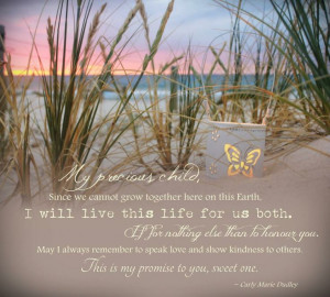 Beautiful words for a baby lost to miscarriage, stillbirth or infant ...