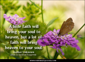 faith quotes, soul quotes, heaven quotes