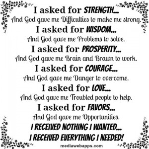 religious quotes about strength and faith