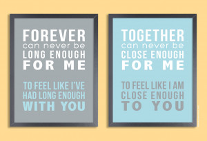 Will You Marry Me Quotes For Him Personalized quote print 11x14