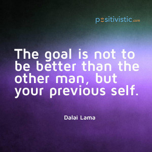quote on self improvement: dalai lama goals growth improvement ...