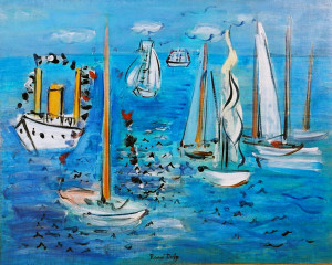 My eyes were made to erase all that is ugly.” Raoul Dufy