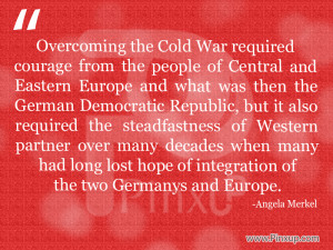 Overcoming the Cold War required courage
