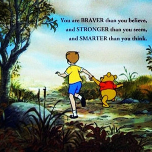Quotes #WinnieThePooh #Cute #LockScreen #ChildHood (Taken with ...