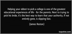 More James Reston Quotes