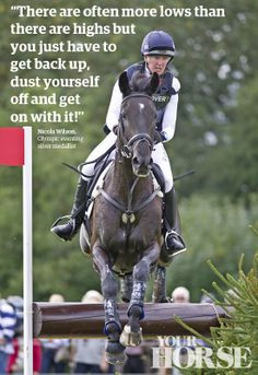 we interview Olympic eventing silver medallist, Nicola Wilson Eventing ...