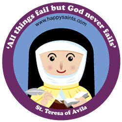 of Avila (1515 - 1582) St. Teresa of Avila was a Spanish Carmelite Nun ...