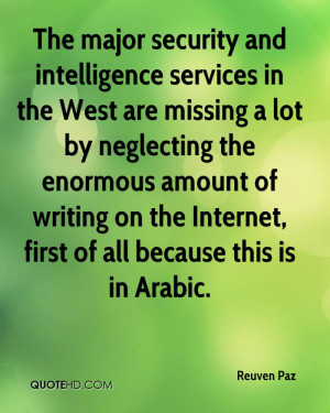 The major security and intelligence services in the West are missing a ...