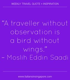 Travel quotes + inspiration