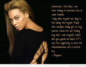 Awesome beyonce quotes and sayings