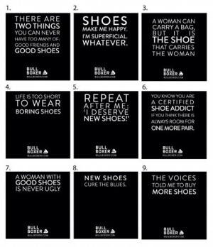 Great shoe quotes!