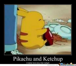 Pikachu And Ketchup