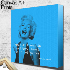 marilyn monroe quote 3 square wall art
