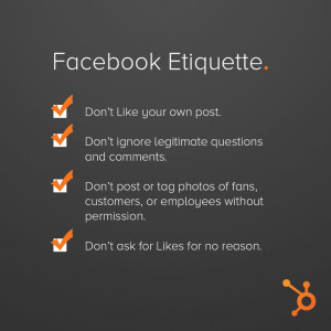 The Marketer's Guide to Proper Facebook Etiquette