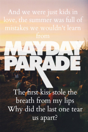 ... Mayday Parade Lyrics Stay Love, Kids In Love Mayday Parade, Mayday