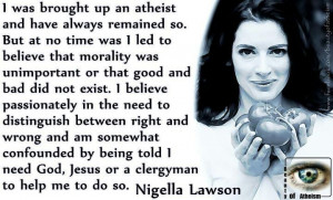 Nigella Lawson, atheist: Things Atheist, Nigella Lawson, Lawson ...