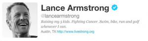 Lance Armstrong Removed 'Tour De France Winner' From His Twitter Bio