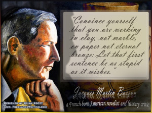 Jacques Martin Barzun (born November 30, 1907) is a French-born ...