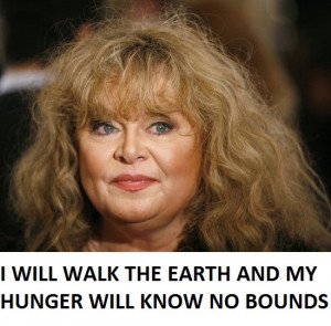 Sally Struthers. Got the idea after watching the episode of Torchwood ...