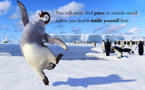 Quotes and Sayings: You Will Never Find Peace