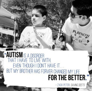 ... quotes #autism #siblings #warrior #playnowforautism #brothers #charity