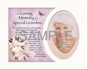 In Loving Memory of a Special Grandma