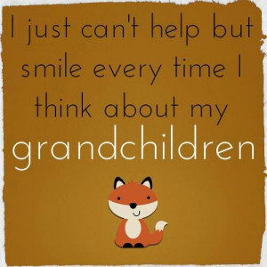 Great quote about grandchildren!