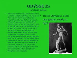 picture of odysseus in the odyssey